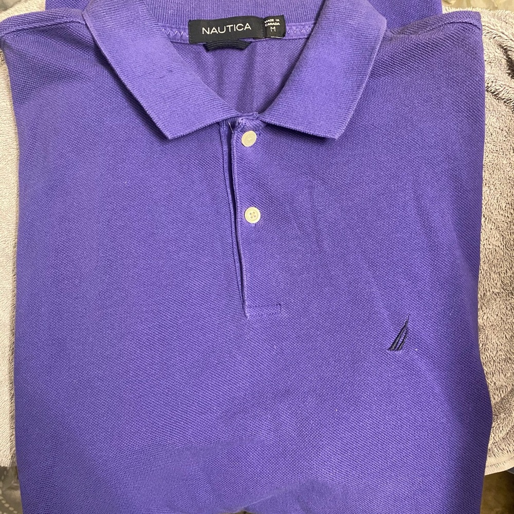 Purple Naitica Polo Medium